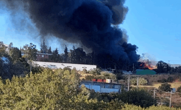 Φωτιά τώρα: Κινητοποίηση για πυρκαγιά σε επιχείρηση με παλέτες στο Μενίδι