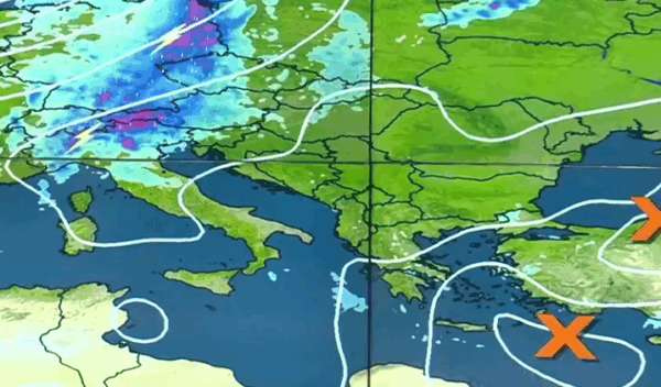 Καιρός 4-9: Ισχυρές καταιγίδες τις επόμενες ώρες – Ενημέρωση Μαρουσάκη (vid)