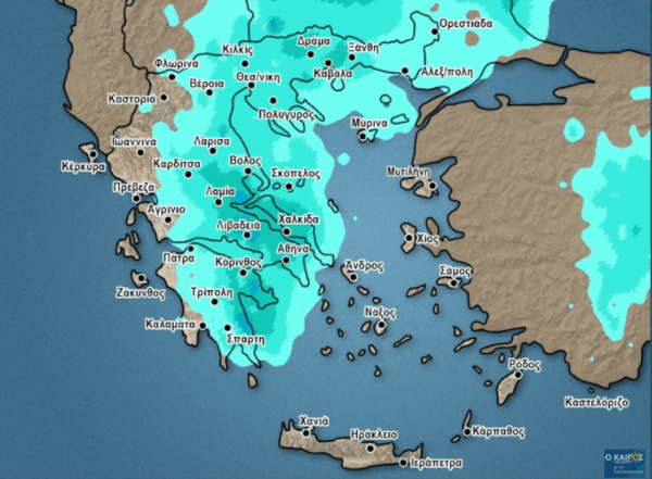 Καιρός 12-9: Βροχές και καταιγίδες τη Δευτέρα – Ανάλυση Σάκη Αρναούτογλου (vid)
