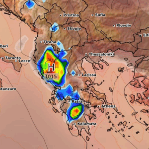 Καιρός 4-9: Επιμένει το GFS, ισχυρές καταιγίδες την Πέμπτη