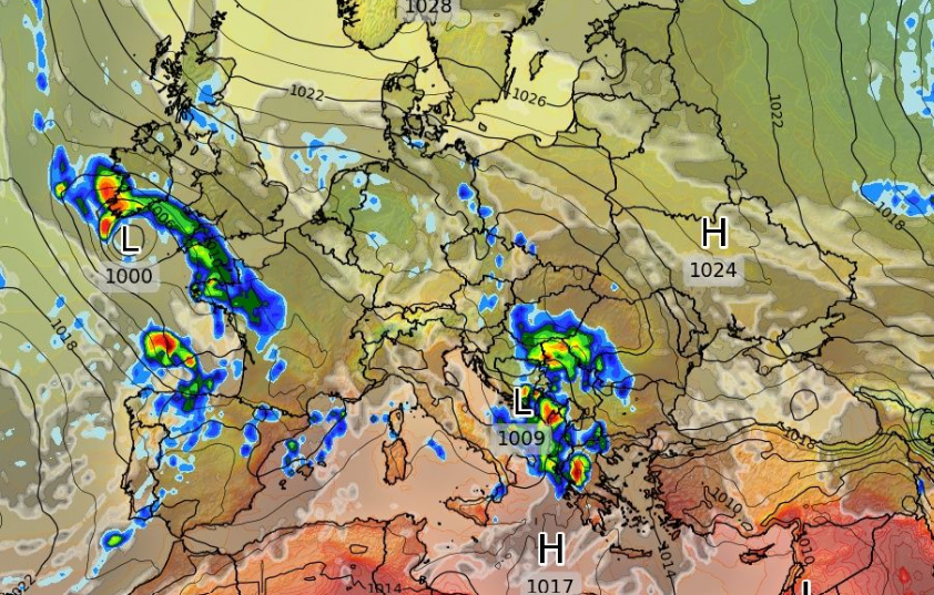 Καιρός 19-9: Ανανέωσε το GFS, κρατά την τάση για κακοκαιρία (vid)