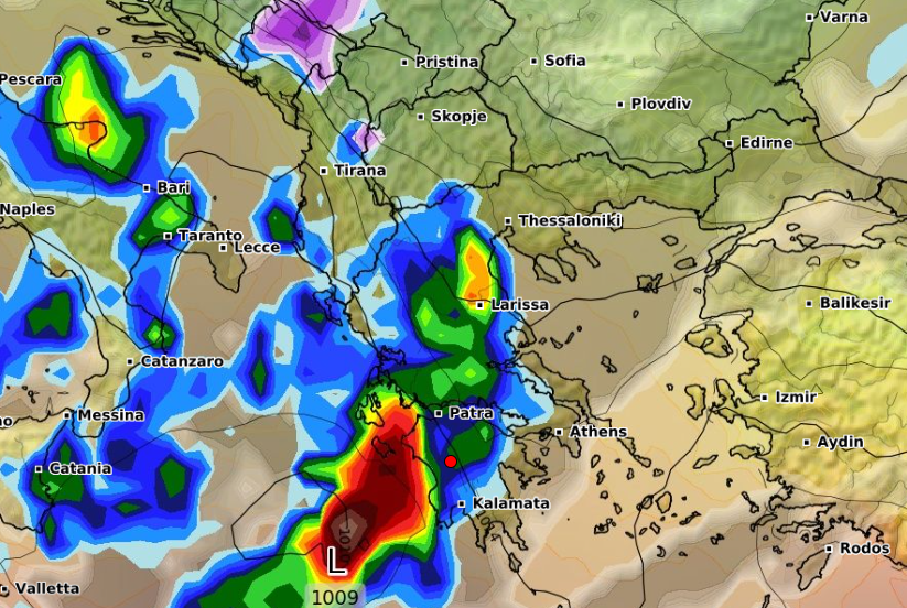 Καιρός 26-9: Τούμπα από το GFS, βλέπει διαδοχικές ισχυρές κακοκαιρίες (vid)