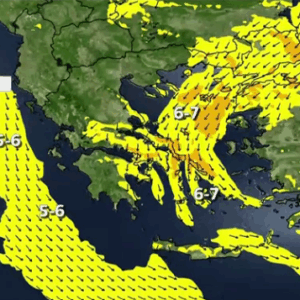 Καιρός 5-9: Ενισχύεται το μελτέμι, αγνοούνται οι βροχές – Ενημέρωση Μαρουσάκη