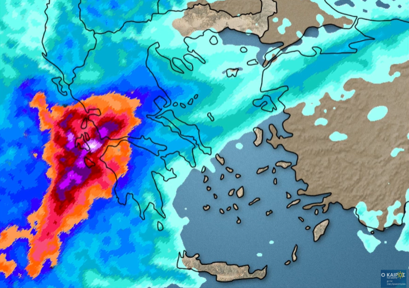 Καιρός 27-9: Προσοχή τις επόμενες ώρες - Ισχυρές καταιγίδες - Προειδοποίηση Σάκη Αρναούτογλου (vid)