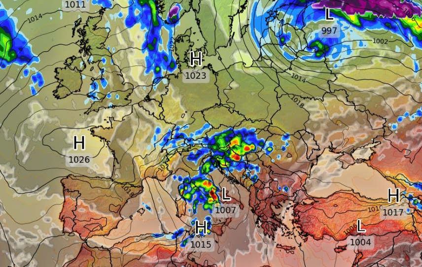 Καιρός 14-9: Στο δικό του… άνομβρο μοτίβο το GFS (vid)