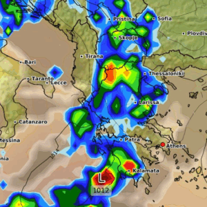 Καιρός 27-9: Η αποψινή κακοκαιρία από το GFS -Νέο μέτωπο από Τετάρτη – Πέμπτη (vid)