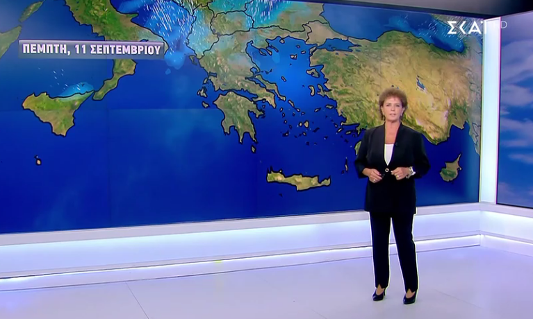Καιρός 11-9: Χριστίνα Σούζη για μπόρες και καταιγίδες σήμερα και αύριο! (Vid)