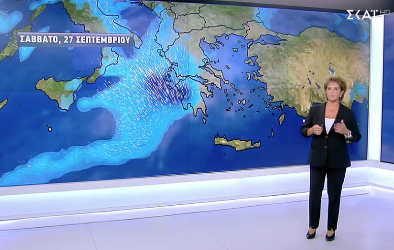 Καιρός: Πρώτη προειδοποίηση από Χριστίνα Σούζη για έντονα φαινόμενα (vid)