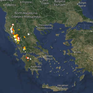 Καιρός – Live 4-9: Εντείνονται οι καταιγίδες – Πού εκδηλώνονται τώρα
