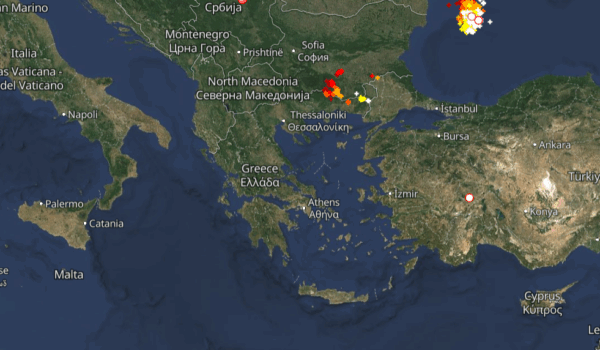 Καιρός 17-9: Καταιγίδες τώρα – Πού εκδηλώνονται, Live