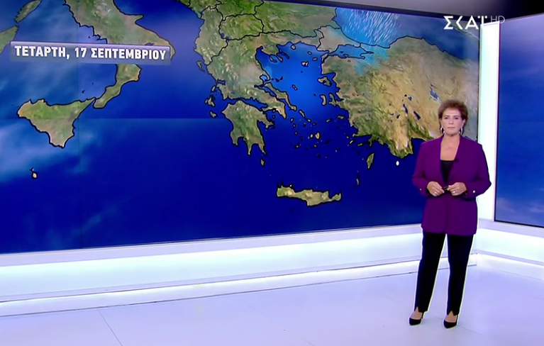Καιρός 17-9: Χριστίνα Σούζη για καλοκαιρία έως το Σάββατο – Πέφτει η θερμοκρασία