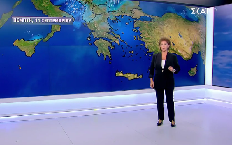 Καιρός 10-9: Μπόρες και καταιγίδες – Ανάλυση Χριστίνας Σούζη