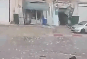 Απίθανη χαλαζόπτωση! Εριξε χαλάζι σε μέγεθος μπάλας τένις στην Αλγερία (vid)
