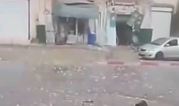 Απίθανη χαλαζόπτωση! Εριξε χαλάζι σε μέγεθος μπάλας τένις στην Αλγερία (vid)