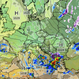Καιρός 29-10: Νέα δεδομένα και τάση ισχυρής κακοκαιρίας από GFS