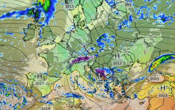 Καιρός: Νέα δεδομένα ECMWF – Επιμένει για κακοκαιρία από 27 Οκτώβρη