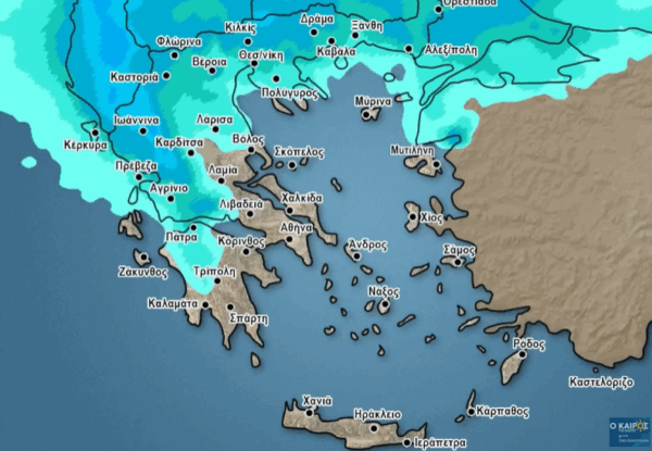 Καιρός: Σάκης Αρναούτογλου για κακοκαιρία εξπρές τη Δευτέρα – Πού θα βρέξει την Τρίτη