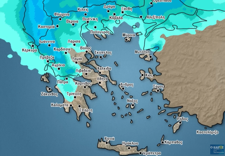 Καιρός: Σάκης Αρναούτογλου για κακοκαιρία εξπρές τη Δευτέρα – Πού θα βρέξει την Τρίτη