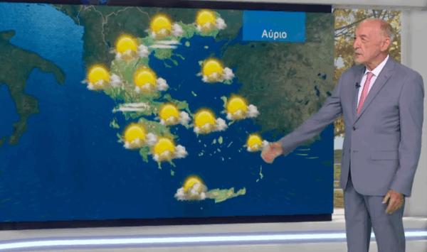 Ο καιρός την Κυριακή 5-10: Πρόγνωση από τον Τάσο Αρνιακό (vid)