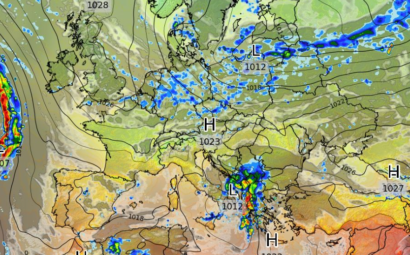 Καιρός 16-10: Νέα δεδομένα ECMWF – Η πορεία της κακοκαιρίας και η τάση για νέα