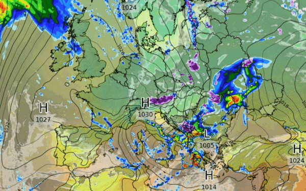 Καιρός: Καρέ καρέ οι κακοκαιρίες από το ECMWF, επιμένει και για αρχές Νοέμβρη (vid)