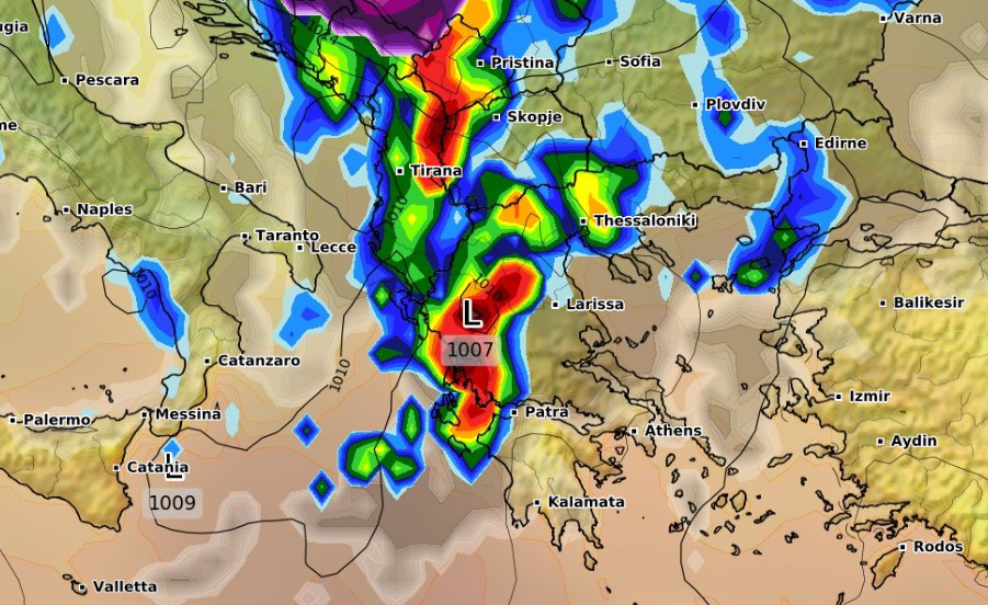 Καιρός 8-10: Βλέπει κακοκαιρίες προσεχώς και το GFS (vid)