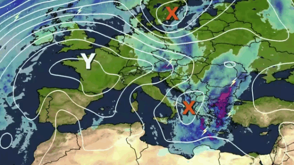 Καιρός 6-10: Εντονη κακοκαιρία με καταιγίδες και χιόνια – Προειδοποίηση Μαρουσάκη