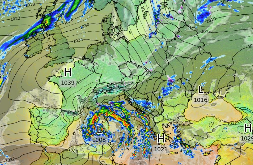 Καιρός 29-10: Νέα δεδομένα από ECMWF – Πότε φέρνει ξανά βροχές (vid)