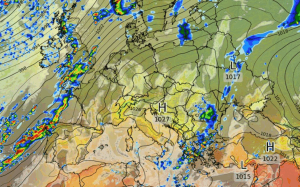 Καιρός 1-11: Καρέ καρέ οι βροχές της νέας εβδομάδας – Ανανέωση ECMWF