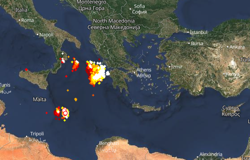 Καιρός τώρα: Καταιγίδες στα δυτικά – Πού εκδηλώνονται τώρα – Live