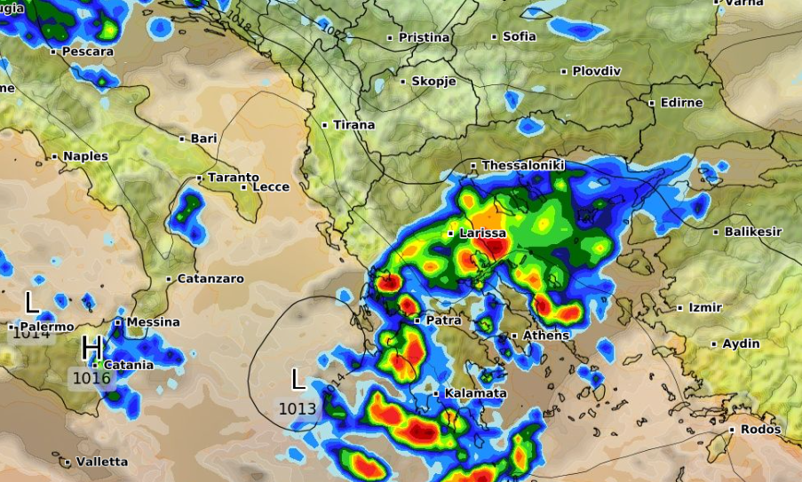 Καιρός 8-10: Διαδοχικές κακοκαιρίες βλέπει το ECMWF... (vid)