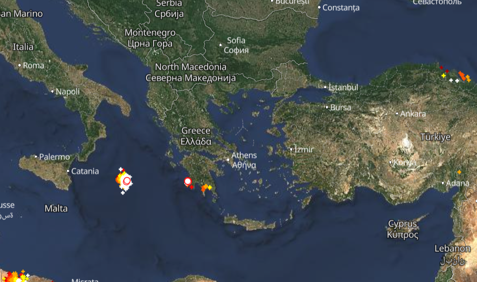 Καιρός 19-10: Πού εκδηλώνονται καταιγίδες τώρα – Live