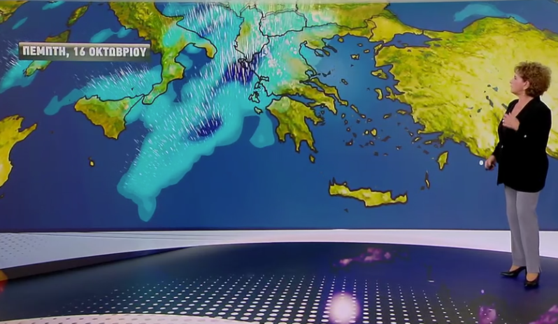 Καιρός 15-10: Ξεκινούν βροχές και καταιγίδες, λέει η Σούζη, πιο έντονες την Παρασκευή