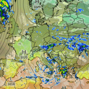Καιρός: Σταθερό το ECMWF για διαδοχικές κακοκαιρίες έως το τέλος Οκτώβρη (vid)