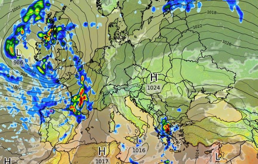 Καιρός 2-11: Ανατροπή και… τούμπα με διαδοχικές κακοκαιρίες από το GFS (vid)