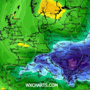 Καιρός 23-11: Τάση ψυχρής εισβολής ξανά από το GFS για αρχές Δεκέμβρη (vid)