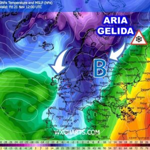 Καιρός: Ιταλός μετεωρολόγος προειδοποιεί για κάθοδο ψυχρών αερίων μαζών