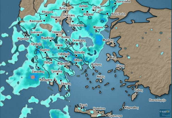 Καιρός 3-11: Ξεκάθαρος ο Σάκης Αρναούτογλου – Βροχές για πολλές μέρες (vid)