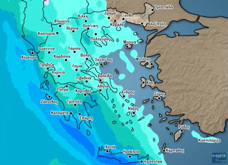 Καιρός 30-11: Νέα κακοκαιρία προ των πυλών – Αρναούτογλου: «θέλει προσοχή»