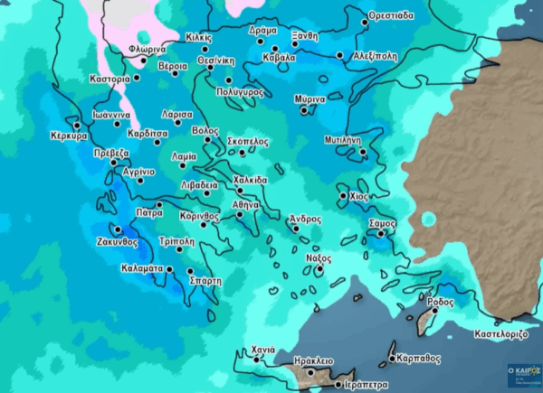 Καιρός 22-11: Προειδοποίηση Αρναούτογλου – Ξανά στο κόκκινο (vid)