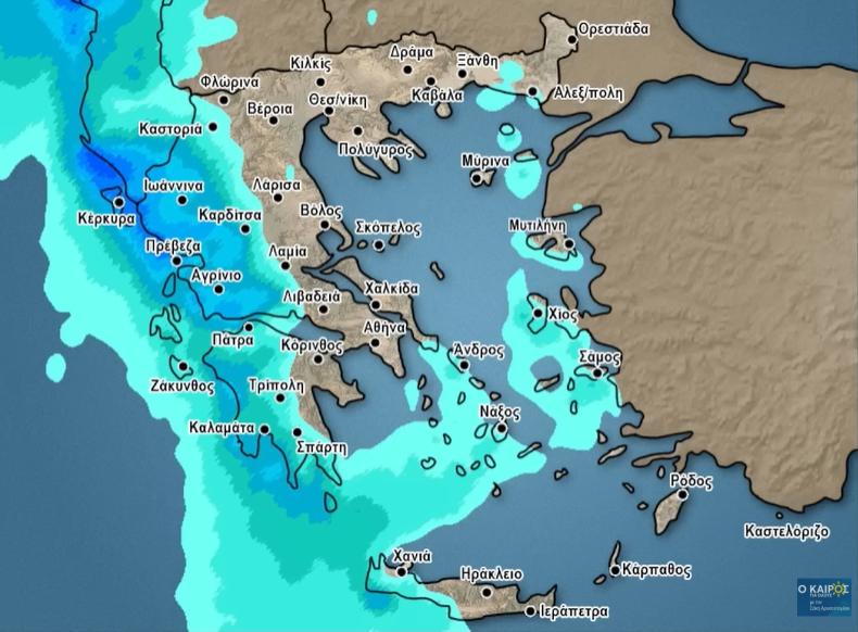 Καιρός 23-11: Νέος γύρος βροχών και καταιγίδων - Η ανάλυση του Σάκη Αρναούτογλου (vid)