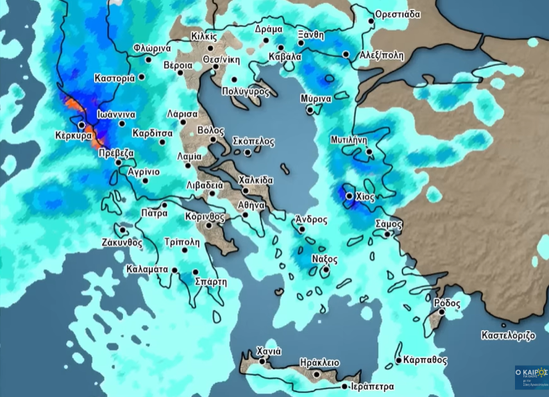 Καιρός 26-11: Θέλει και πάλι προσοχή - Προειδοποίηση Σάκη Αρναούτογλου (vid)