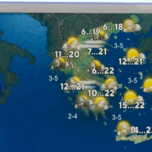 Καιρός 6-11: Ξανά βροχές και καταιγίδες – Ξεκάθαρος ο Τάσος Αρνιακός (vid)