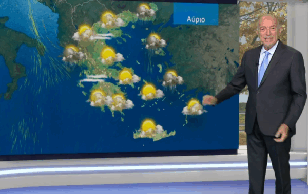 Καιρός 17-11: Ξεκινούν βροχές από Δευτέρα – Η πρόγνωση του Αρνιακού (vid)