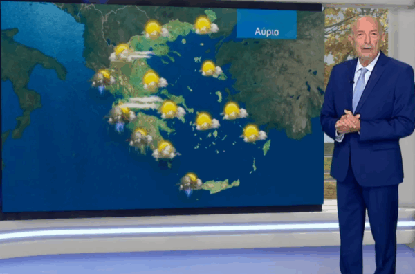 Καιρός 3-11: Επιλεκτικές οι βροχές της Δευτέρας – Πρόγνωση Τάσου Αρνιακού (vid)