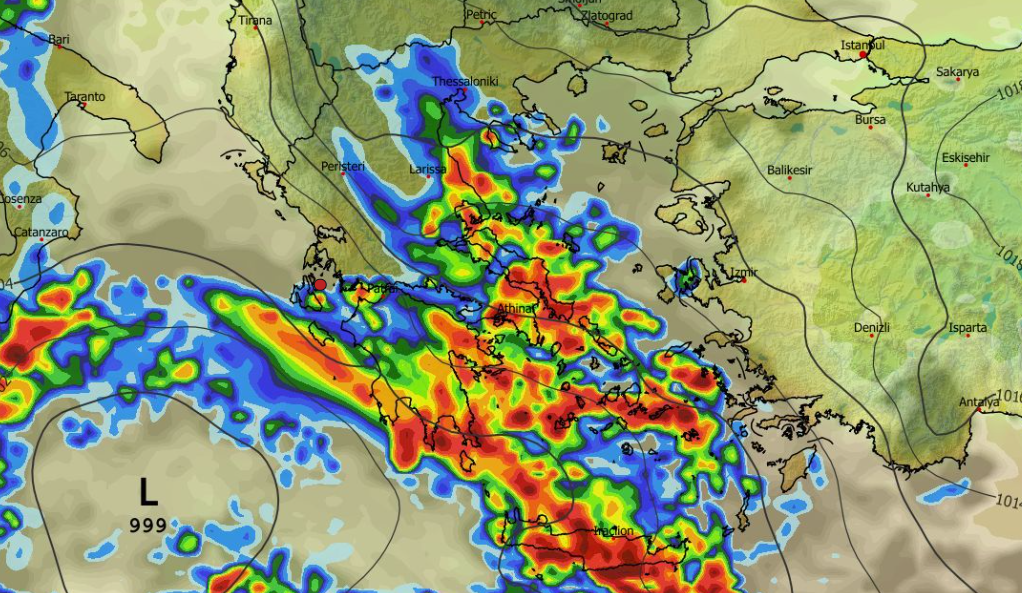 Καιρός 29-11: Κλειδώνει και από ευρωπαϊκό – Νέος γύρος διαδοχικών κακοκαιριών
