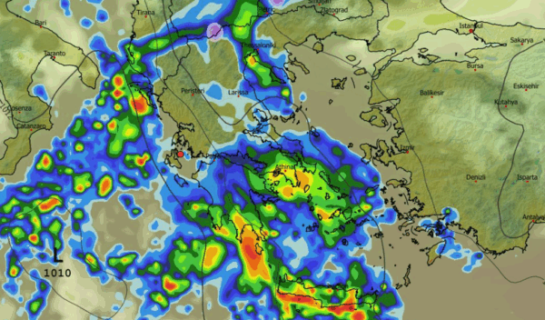 Καιρός 30-11: Επιμένει το ECMWF για διαδοχικές ισχυρές κακοκαιρίες (vid)