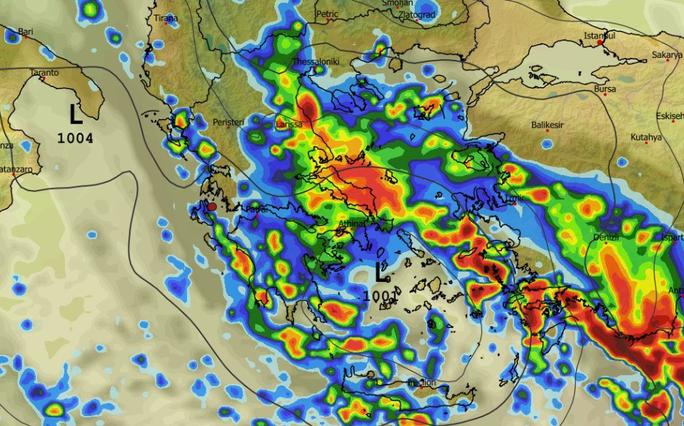 Καιρός 1-12: Νέα δεδομένα ECMWF – Ισχυρή η κακοκαιρία, καρέ – καρέ η πορεία της