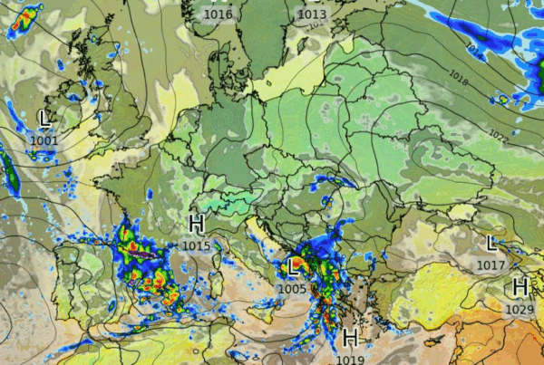Καιρός 6-11: Καρέ – καρέ η νέα κακοκαιρία! Ανανέωση δεδομένων από ECMWF