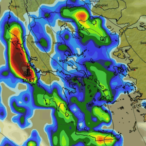 Καιρός 30-11: Πολλά νερά φέρνει το GFS, πότε βλέπει και χιόνια (vid)